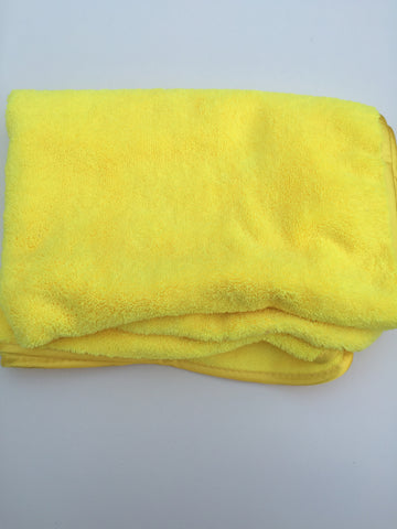 Super soft microfibre polishing/drying cloth