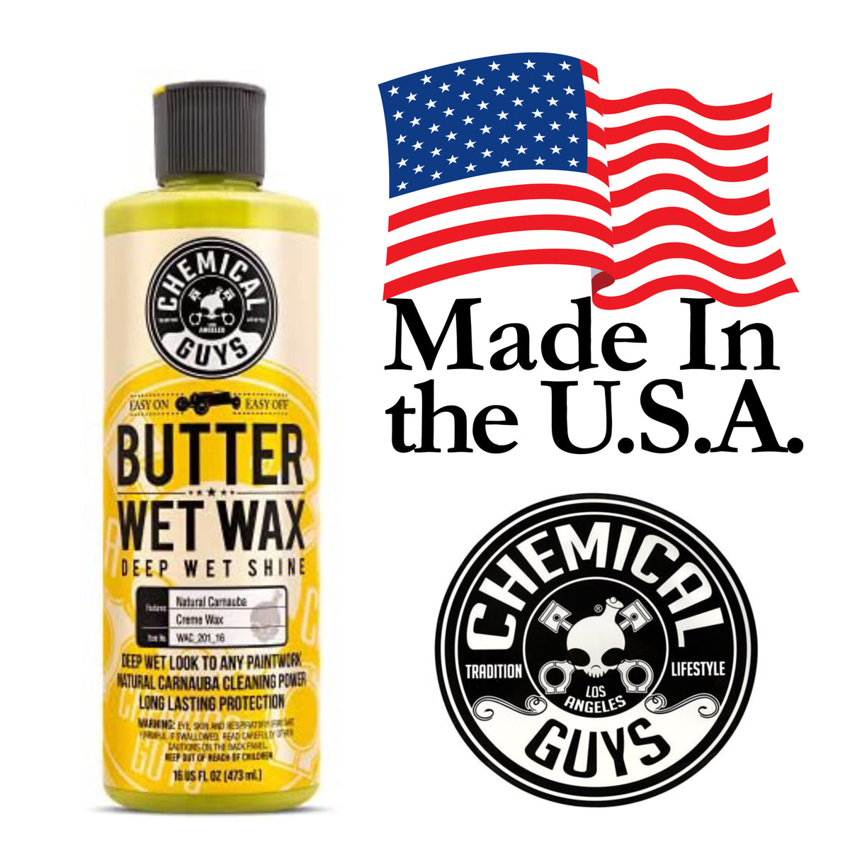 Chemical Guys on Instagram: Safely and easily remove tar with Butter Wet  Wax! 🌟 Butter Wet Wax is not only perfect for bringing out a deep warm  shine to your ride and