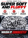 Chenille Microfibre Wash Sponge/ Pad  Extra Thick Deep  And Soft Premium Quality