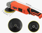 Machine polisher with pads etc