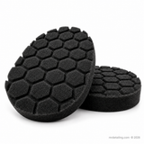 Honeycomb Applicator Pads x 2 Black supersoft