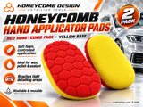 Soft Honeycomb Applicator Pads x 2 pack