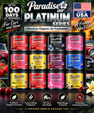 Paradise Assorted USA Air Freshener  12 Pack . Stronger Than California Scents .