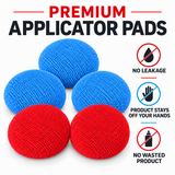 Microfibre Applicator Pads x 5 Thick NO LEAK No waste