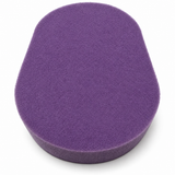 Honeycomb purple applicator sponge x 2