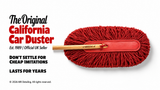 Original California Car Duster – Wooden Handle