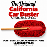 Original California Car Duster – Wooden Handle
