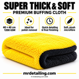Premium Super thick super soft 1200 GSM Buffing cloth