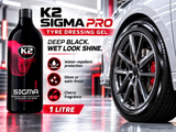 K2 Professional Tyre and Trim Gel ..this one works and lasts