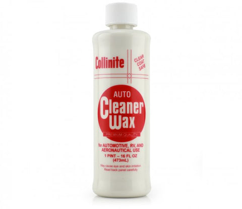 Collinite auto cleaner wax clear coat safe