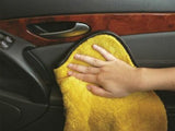 Super thick and soft microfibre drying/buffing cloth